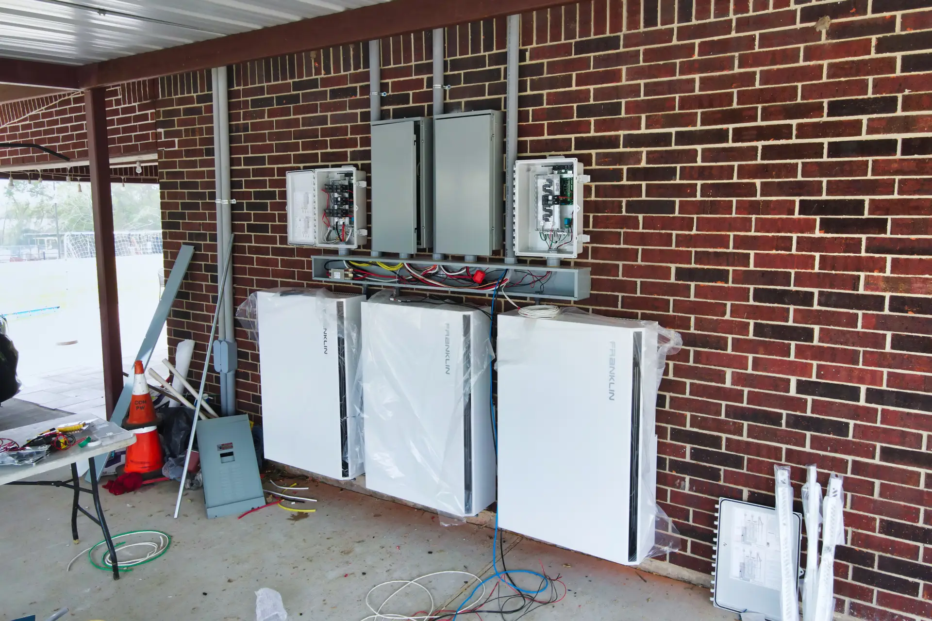 Home battery storage system