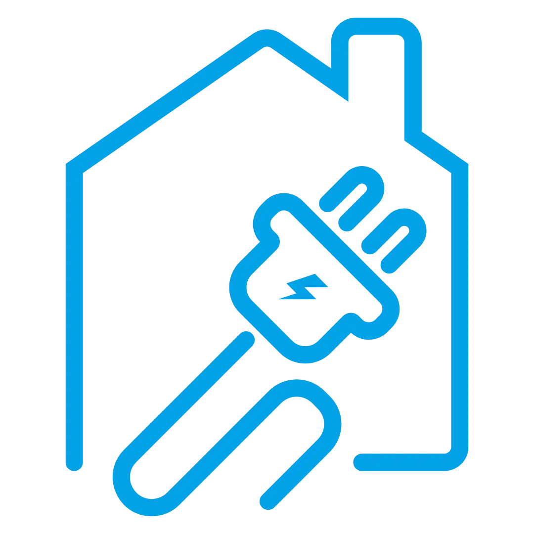 Long-term electricity generation icon