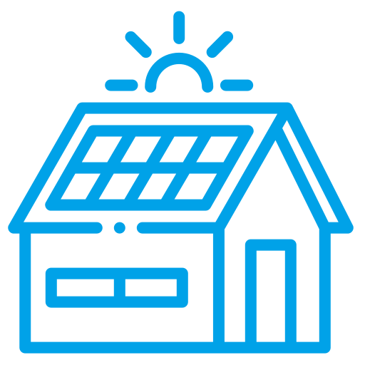 Solar panel installation in Houston, Texas Icon