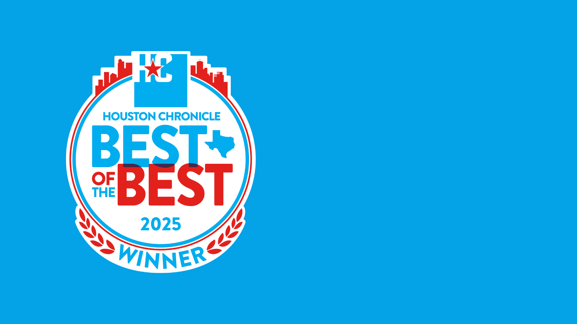 Houston Chronicle Best of the Best 2025 Winner - Solstice Solar