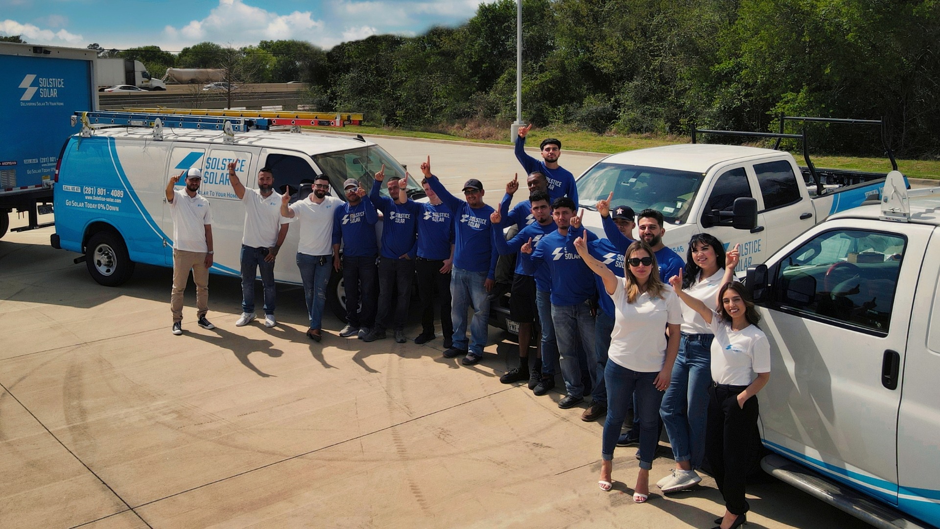 Solstice Solar team – your local EPC solar company in Greater Houston.