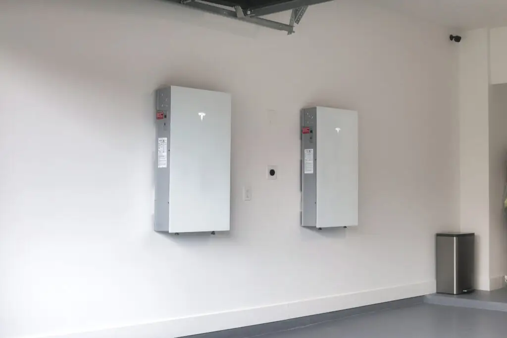 Two Tesla Powerwall 3 units
